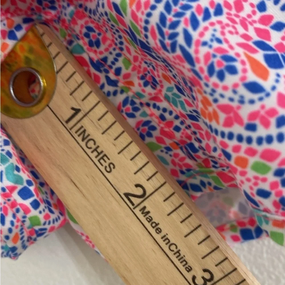 ZARA Paisly Printed Shorts Girls Large 11/12 Colorful Activewear Youth
